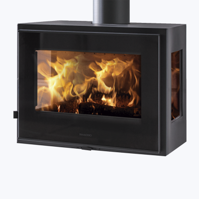 Дровяной камин PANADERO JAVA WALL EcoDesign стальной